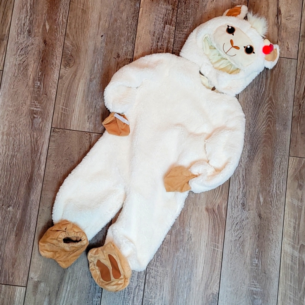 Adorable Llama toddler halloween costume